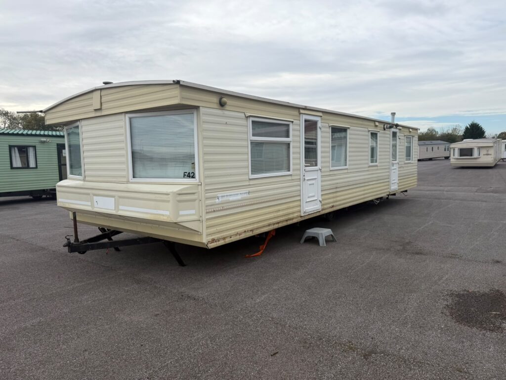 Atlas Debbonaire static caravan exterior